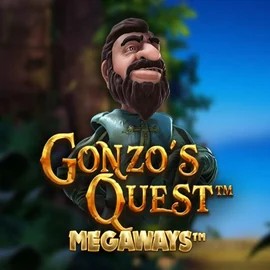 Gonzo's Quest Megaways logo – Slots by Red Tiger Gaming at Instasino Casino