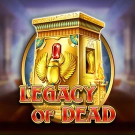 Legacy of Dead logo by Play'n GO Instasino Casino