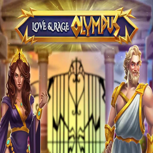 Official Slots logo: Love and Rage Olympus by Greentube at Instasino Casino
