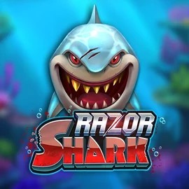Razor Shark online game logo by Push Gaming on instasinoo.co.nl