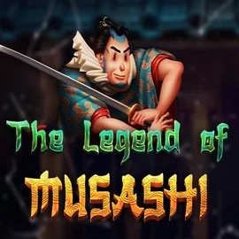 Official Slots logo: The Legend of Musashi by Peter & Sons at Instasino Casino