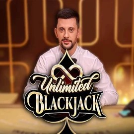 Logo of Unlimited Blackjack from Ezugi at Instasino Casino